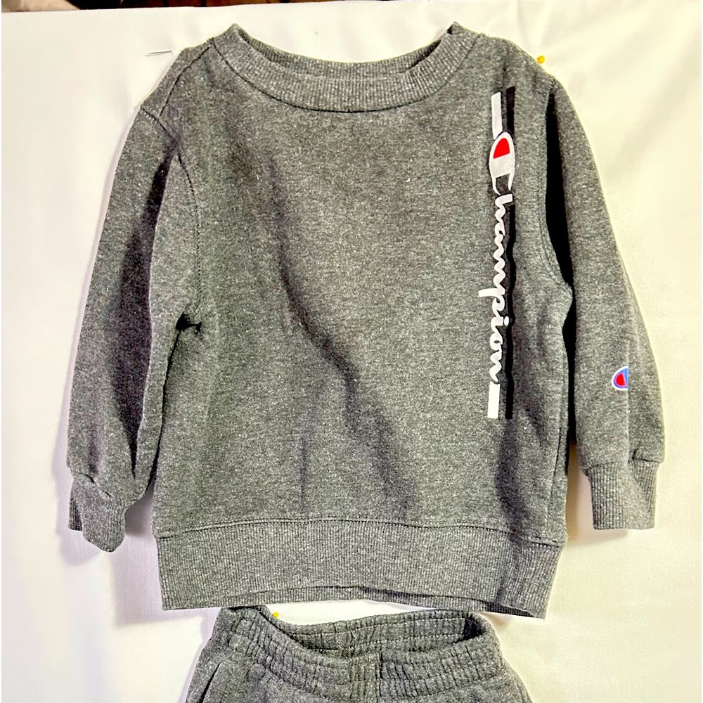 Champion sweat pants and sweat shirt